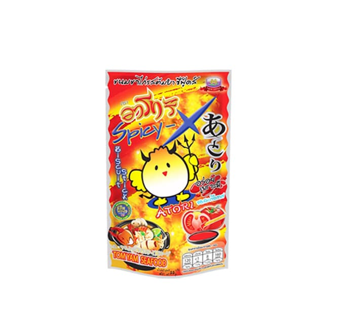 Spicy X Stick Biscuit Fried Tom Yum Seafood Flavoured