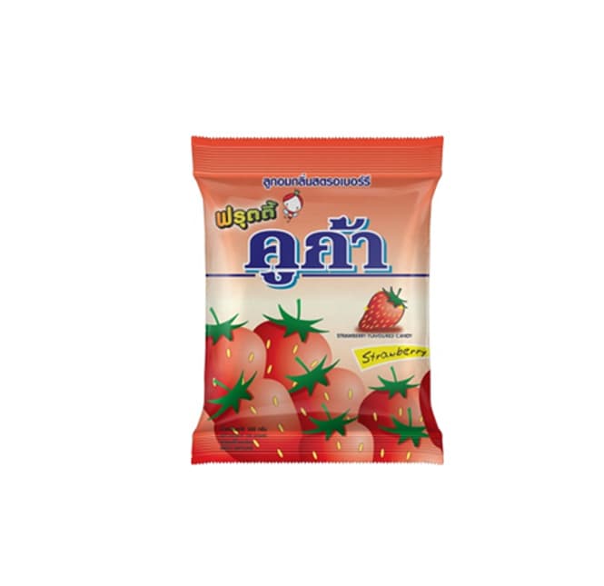 Fruity Strawberry Flavoured Soft Candy