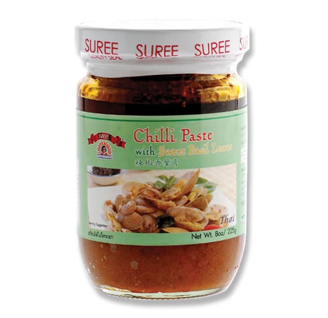 Chili Paste with Sweet Basil Leaves