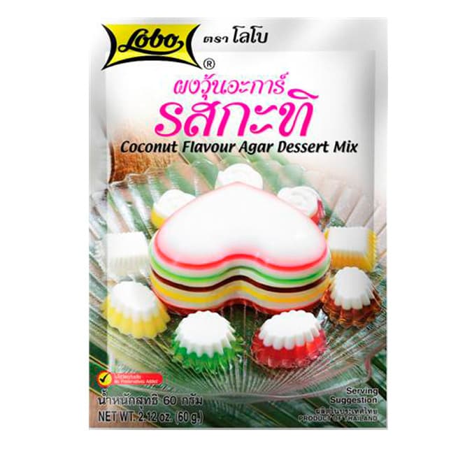 Coconut Flavour Agar Dessert Mix
