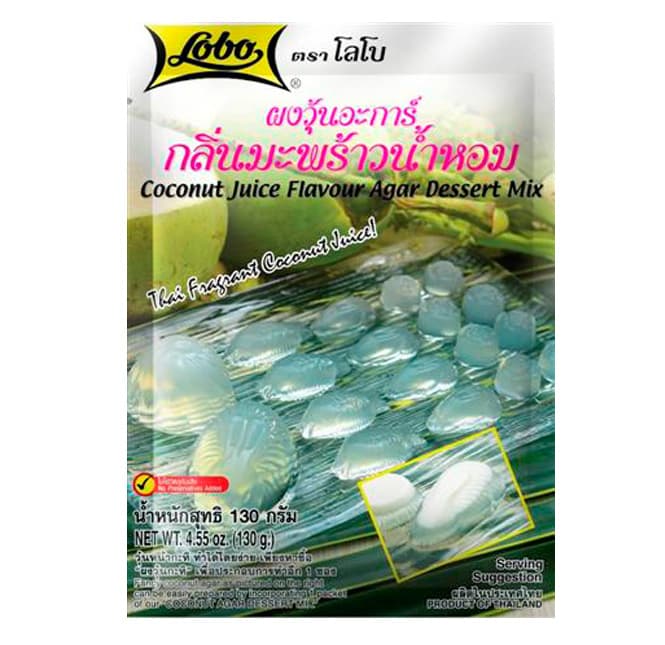 Coconut Juice Flavour Agar Dessert Mix