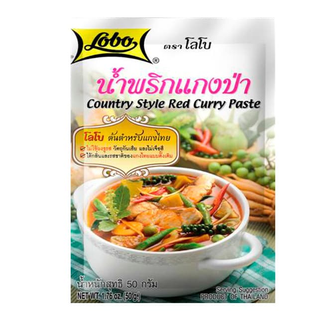 Country Style Red Curry Paste