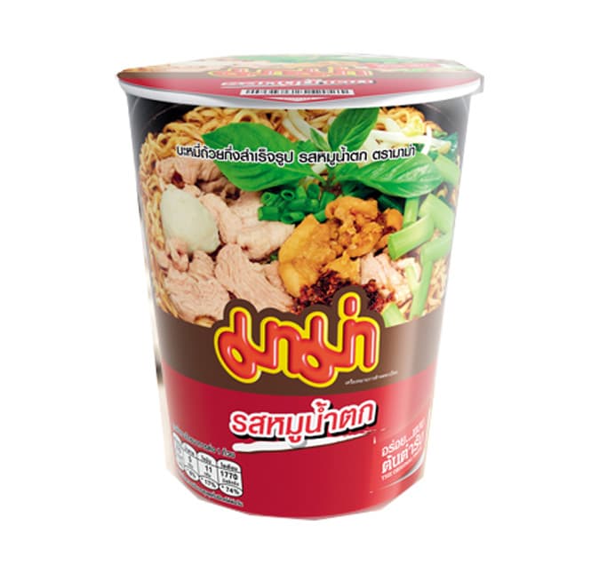 Instant Cup Noodles Moo Nam Tok Flavour