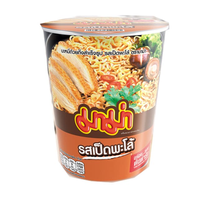 Instant Cup Noodles Pa-Lo Duck Flavour