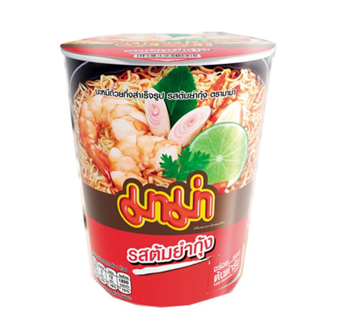 Instant Cup Noodles Shrimp Tom Yum Flavour