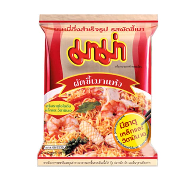 Dried Instant Noodles Pad Kee Mao Flavour