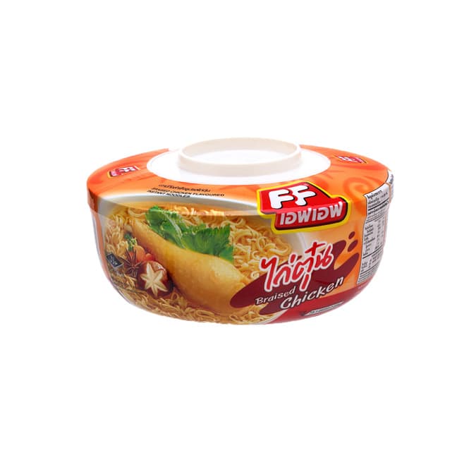 Bowl Type Instant Noodles Braised Chicken