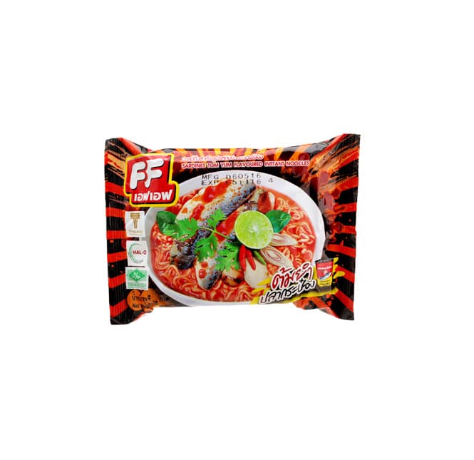 Instant Noodles Sardines Tom-Yum