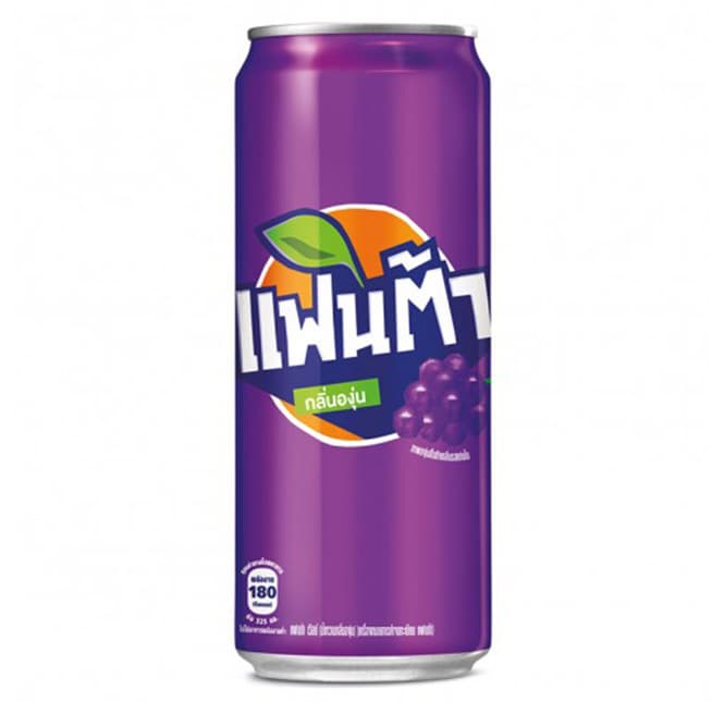 Grape Flavored Soft Drink