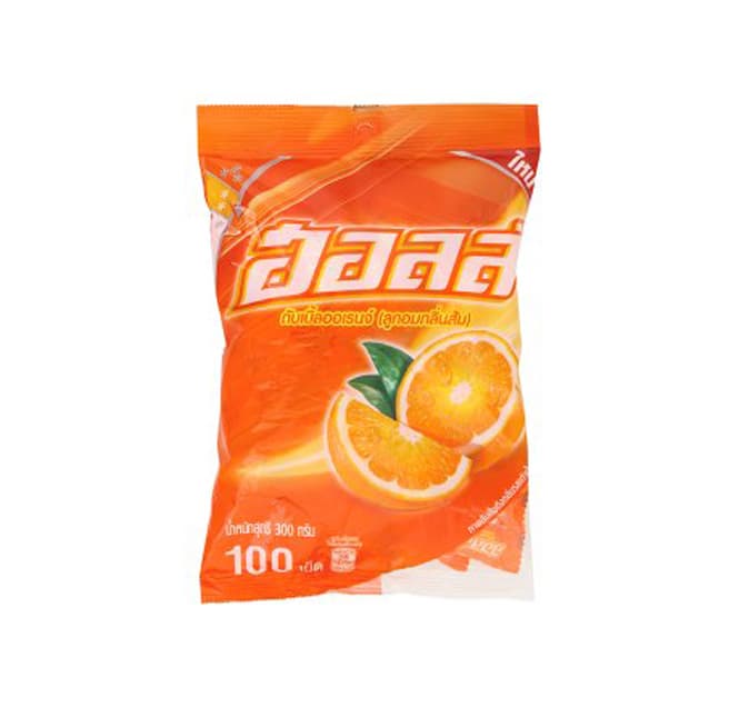 Double Orange Flavored Candy