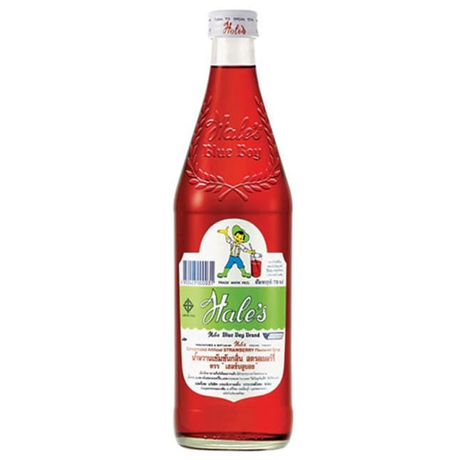 Artificial Strawberry Flavored Syrup