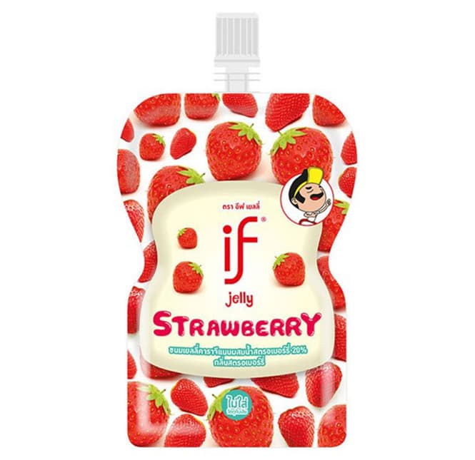 Jelly Carrageenan with Strawberry Flavor