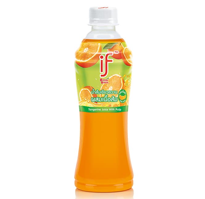 Tangerine Juice with Orange Pulp