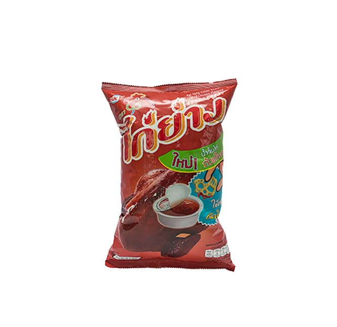 Grilled Chicken Flavour Crispy Snack with Sweet Chili Sauce