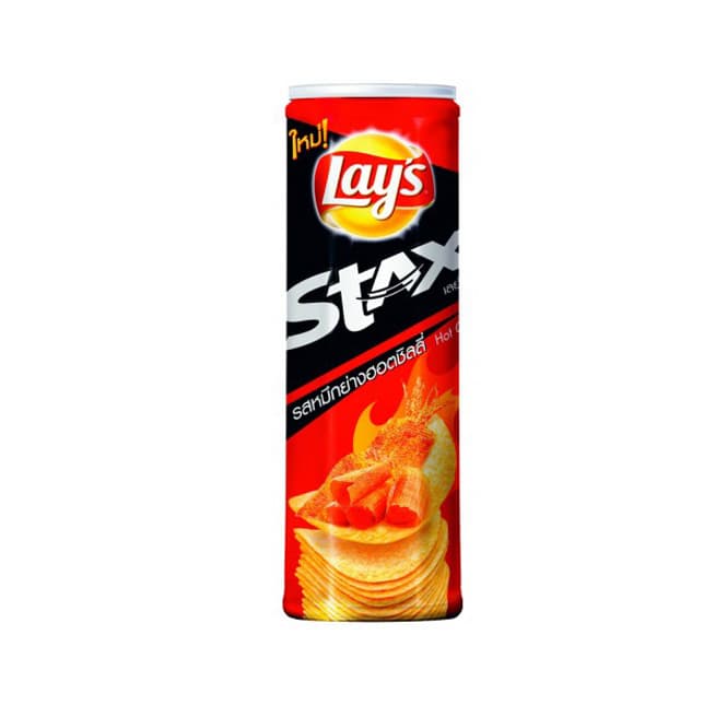 Stax Hot Chili Squid Potato Chips