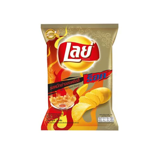 Rock Hot Chili Squid Potato Chips