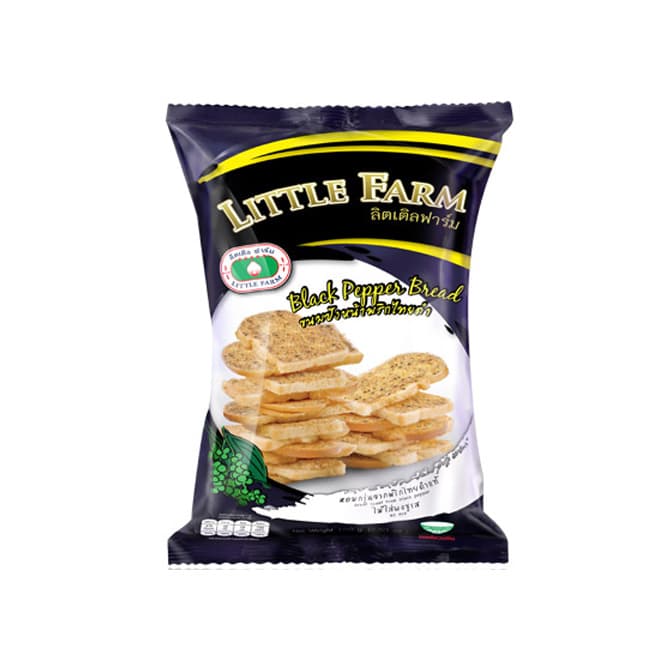 Black Pepper Flavoured Crispy Bread