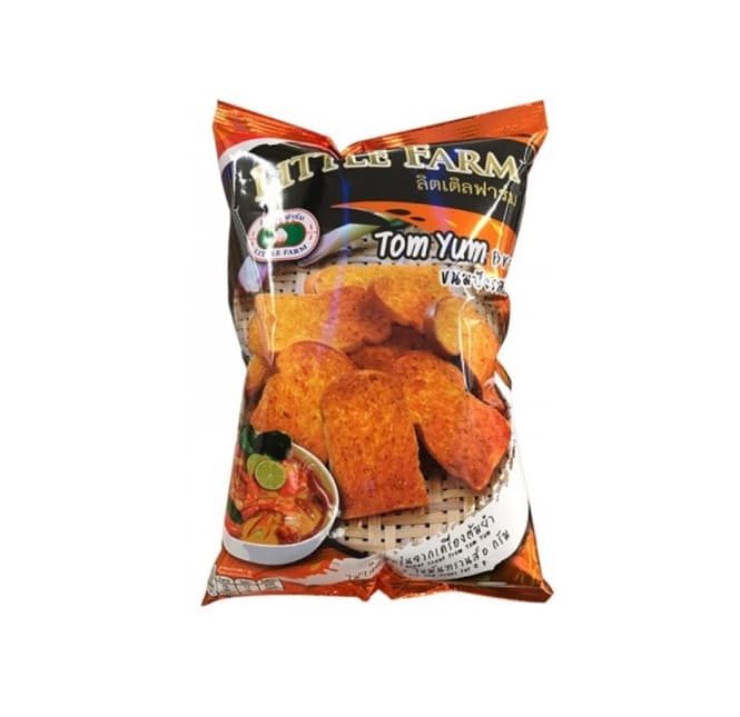 Tom Yum Flavoured Crispy Bread
