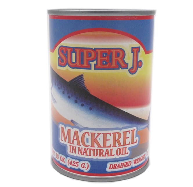Mackerel In Natural Oil