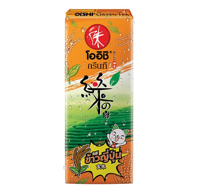 UHT ICE GREEN TEA GENMAI FLAVOR