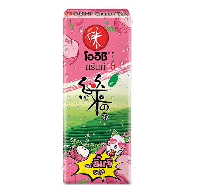 UHT ICE GREEN TEA LYCHEE FLAVOR