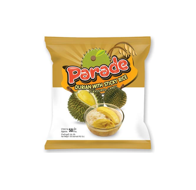 Durian with Sticky Rice Flavoured Soft Candy