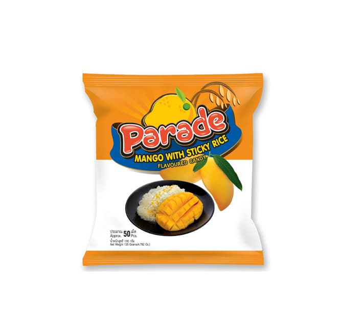 Mango with Sticky Rice Flavoured Soft Candy