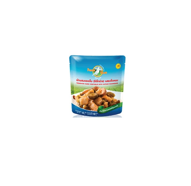 Fermented Mixed Vegetables with Shiitakes Mushroom