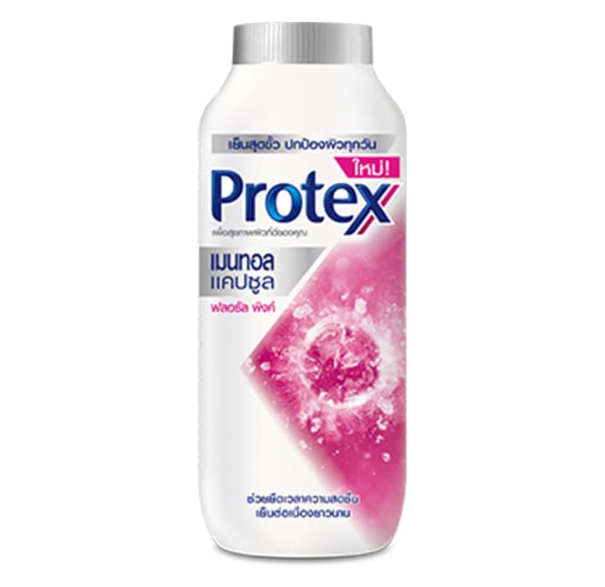 Flora Pink Mentol Formula Cooling Powder