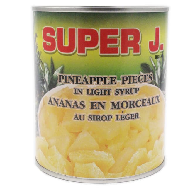 Pineapple Pieces In Light Syrup