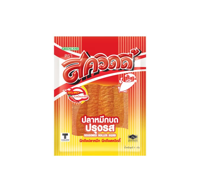 Seasoned Roller Squid Hot & Spicy
