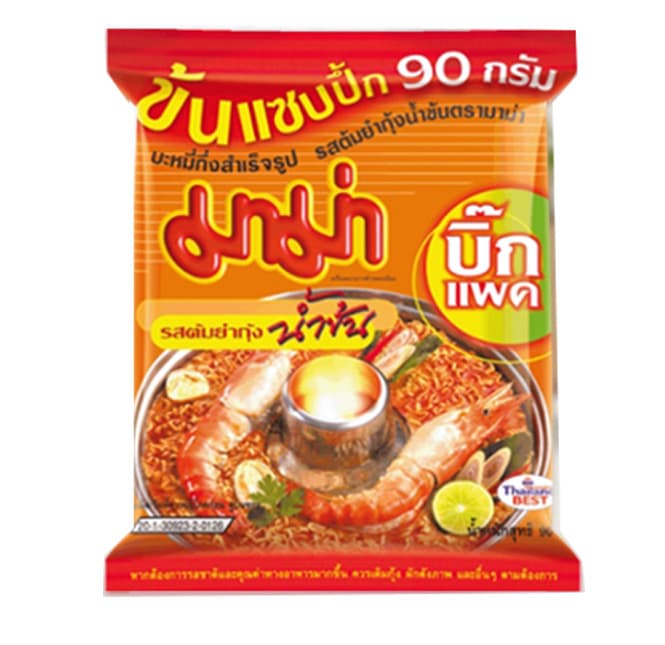 Instant Noodles Shrimp Creamy Tom Yum Flavour (Big Pack)