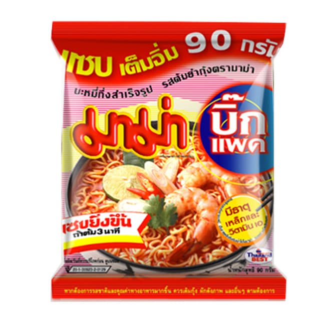 Instant Noodles Shrimp Tom Yum Flavour (Big Pack)