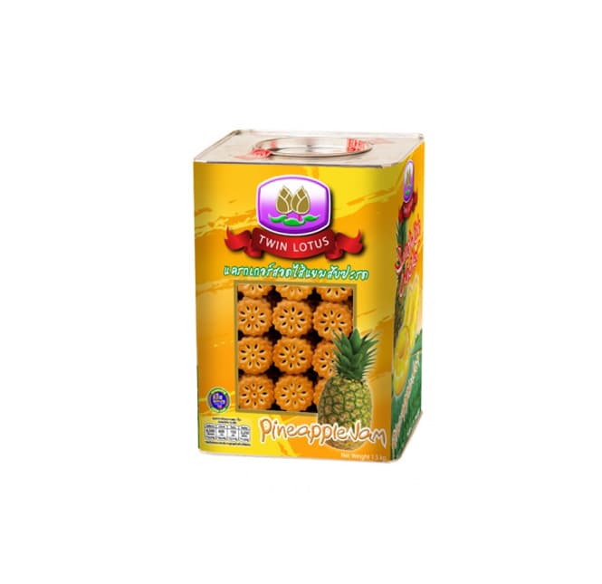 Butter Cracker Sesame with Pineapple Jam