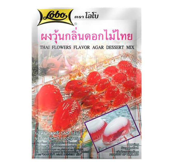 Thai Flowers Flavour Agar Dessert Mix