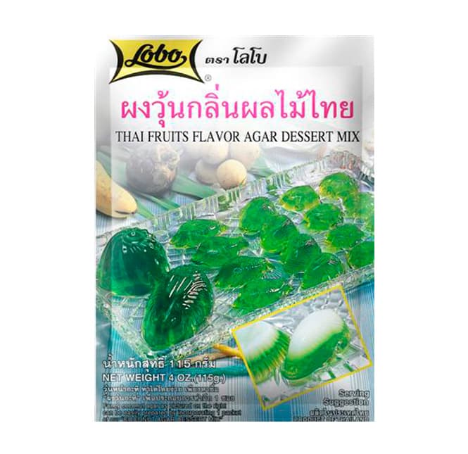 Thai Fruits Flavour Agar Dessert Mix