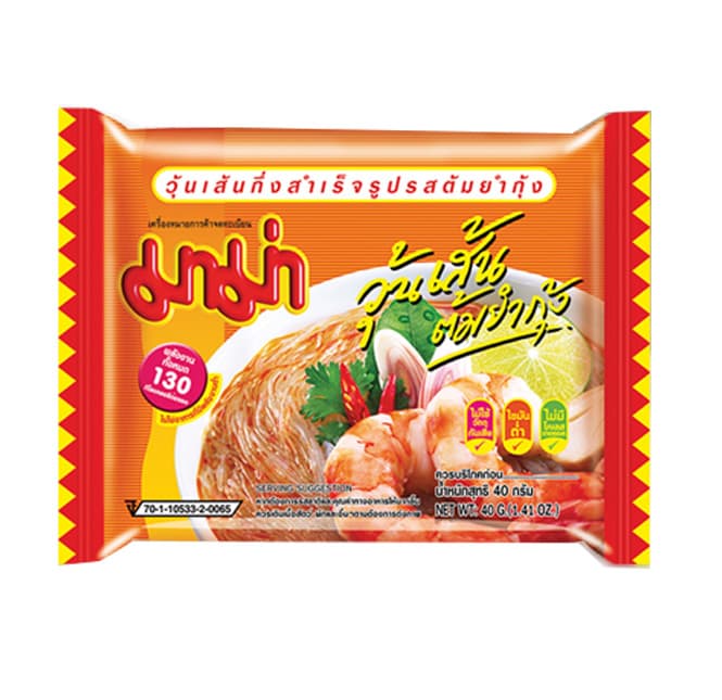 Instant Bean Vermicelli Tom Yum Koong Flavour