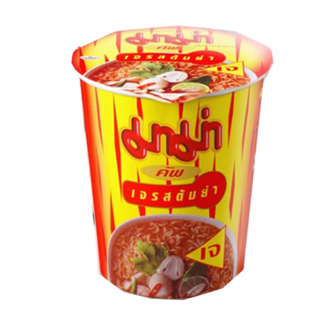 Instant Vegetarian Cup Noodles Tom Yum Flavour
